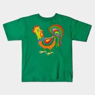 Rascally Rooster, Wascally Wooster Kids T-Shirt